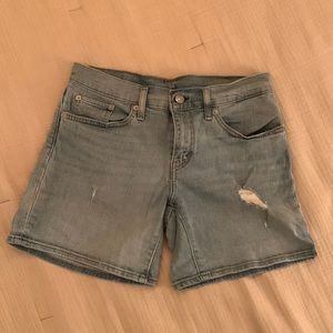 Levi High-Waisted Jean Shorts